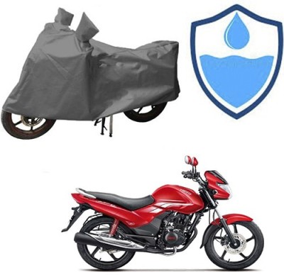 RPSENTTERPR Waterproof Two Wheeler Cover for Hero(Achiever, Grey)