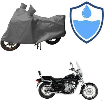 RPSENTTERPR Waterproof Two Wheeler Cover for Bajaj(Avenger 220 DTS-i, Grey)
