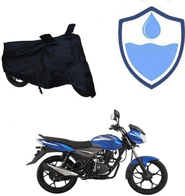 HYBRIDS COLLECTION Waterproof Two Wheeler Cover for Bajaj(Discover, Black)