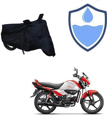 HYBRIDS COLLECTION Two Wheeler Cover for Hero(Splendor I Smart, Black)