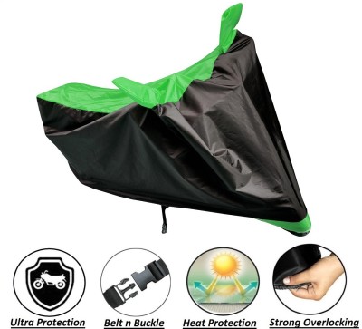 THE AACRC Waterproof Two Wheeler Cover for Triumph(Rocket III, Black, Green)