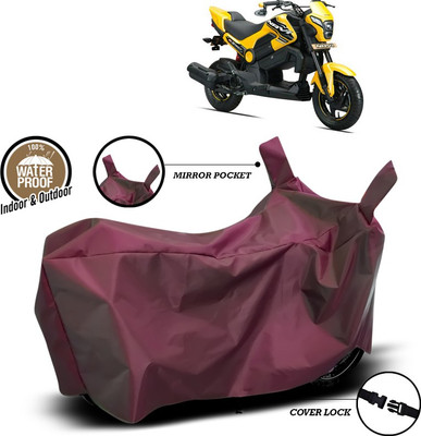 SEBONGO Waterproof Two Wheeler Cover for Honda(Navi, Maroon)