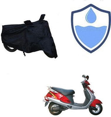 Atulit enterprises Two Wheeler Cover for Kinetic(Nova, Black)