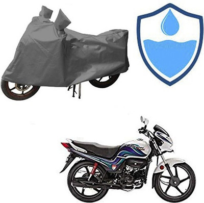 RPSENTTERPR Waterproof Two Wheeler Cover for Hero(Passion Pro TR, Grey)