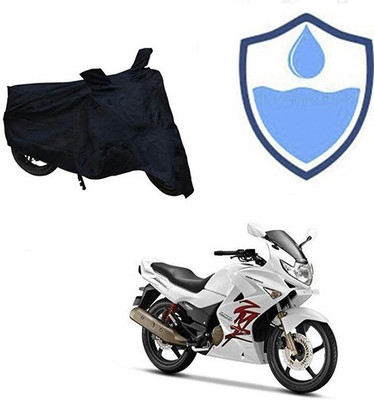 Atulit enterprises Two Wheeler Cover for Hero(Karizma, Black)