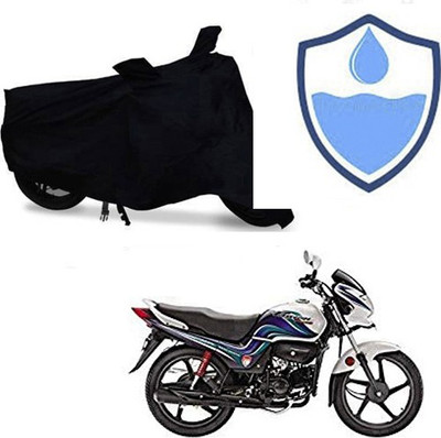 HYBRIDS COLLECTION Waterproof Two Wheeler Cover for Hero(Passion Pro TR, Black)