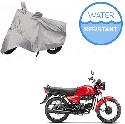 Motoren Waterproof Two Wheeler Cover for Hero(HF Dawn, Silver)