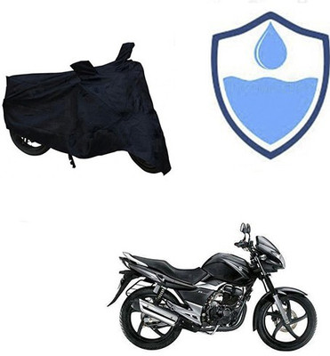 HYBRIDS COLLECTION Waterproof Two Wheeler Cover for Suzuki(GS, Black)