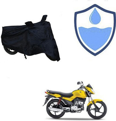 HYBRIDS COLLECTION Waterproof Two Wheeler Cover for Mahindra(Stallio, Black)