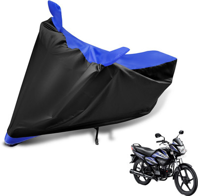 Auto Hub Waterproof Two Wheeler Cover for Hero(Splendor Plus, Blue)