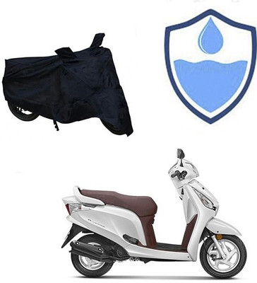 HYBRIDS COLLECTION Waterproof Two Wheeler Cover for Honda(Aviator, Black)