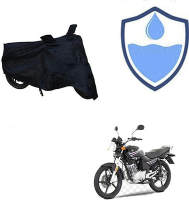 Atulit enterprises Two Wheeler Cover for Yamaha(Libero, Black)