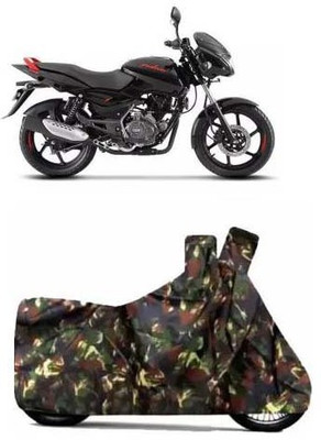 PRPaccessories Two Wheeler Cover for Bajaj(Pulsar 150 DTS-i, Multicolor)
