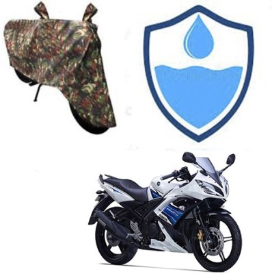 Atulit enterprises Two Wheeler Cover for Yamaha(YZF R15 S, Multicolor)