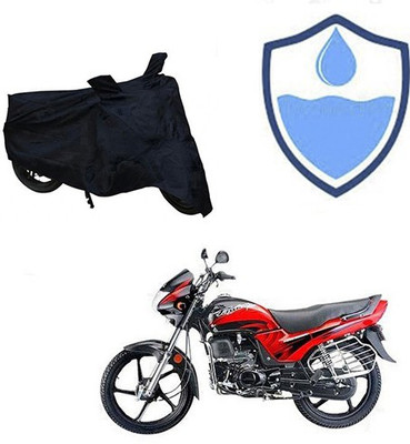 THE REAL ARV Waterproof Two Wheeler Cover for Honda(Passion Plus, Black)