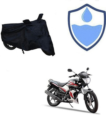 MMSSTAR Waterproof Two Wheeler Cover for Yamaha(SS 125, Black)