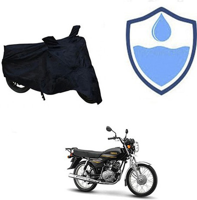 THE REAL ARV Waterproof Two Wheeler Cover for Yamaha(Crux, Black)