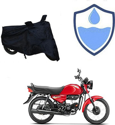 HYBRIDS COLLECTION Waterproof Two Wheeler Cover for Hero(CD Dawn, Black)