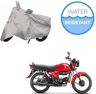 Motoren Waterproof Two Wheeler Cover for Hero(CD Dawn, Silver)