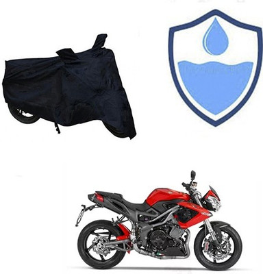 HYBRIDS COLLECTION Two Wheeler Cover for DSK Benelli(TNT R, Black)