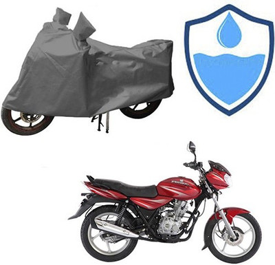 RPSENTTERPR Waterproof Two Wheeler Cover for Bajaj(Discover 125 DTS-i, Grey)