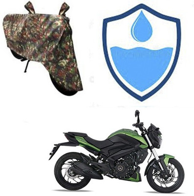 HYBRIDS COLLECTION Waterproof Two Wheeler Cover for Bajaj(Dominar, Multicolor)