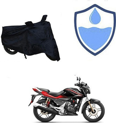 HYBRIDS COLLECTION Waterproof Two Wheeler Cover for Honda(CBZ Extreme, Black)