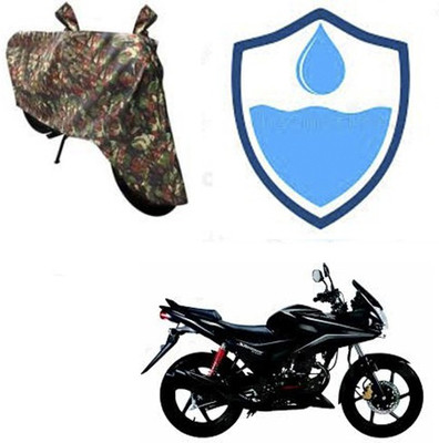 HYBRIDS COLLECTION Waterproof Two Wheeler Cover for Honda(CBF Stunner, Multicolor)