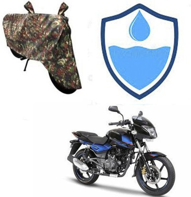 HYBRIDS COLLECTION Waterproof Two Wheeler Cover for Bajaj(Pulsar 150 DTS-i, Multicolor)