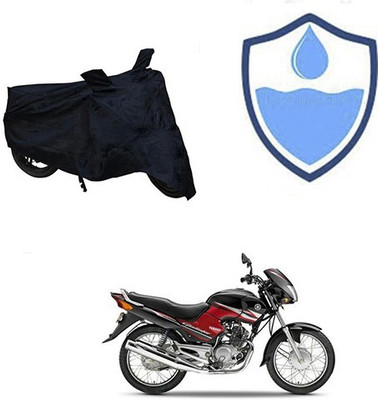 THE REAL ARV Waterproof Two Wheeler Cover for Yamaha(Gladiator, Black)