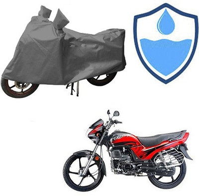 RPSENTTERPR Waterproof Two Wheeler Cover for Honda(Passion Plus, Grey)