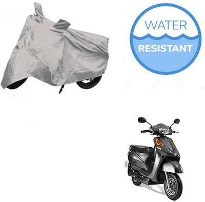 Motoren Waterproof Two Wheeler Cover for Indus(Yo Spark, Silver)