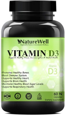 Naturewell Vitamin D3 (60N Green) Ultra(60 No)