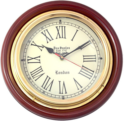 53% OFF on Artshai Analog 30 cm X 30 cm Wall Clock(Brown, With Glass) 53% OFF on Artshai Analog 30 cm X 30 cm Wall Clock(Brown, With Glass)
