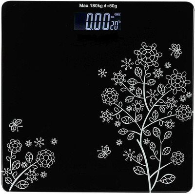 Thermoneb Personal Bathroom Digital Weight Machine for body weight measurement Weighing Scale(Black, White)