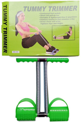 Morex Double Spring Tummy Trimmer Pro Waist Trimmer Abs Exerciser Body Toner Fat Buster Ab Exerciser(Green)