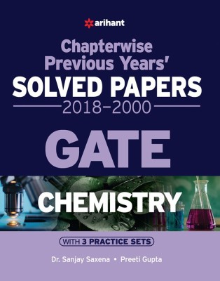 Chapterwise Solved Papers Chemistry Gate 2019(English, Paperback, Saxena Sanjay)