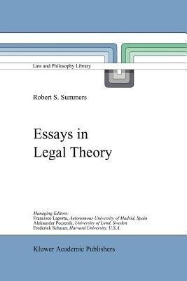Essays in Legal Theory(English, Paperback, Summers Robert)