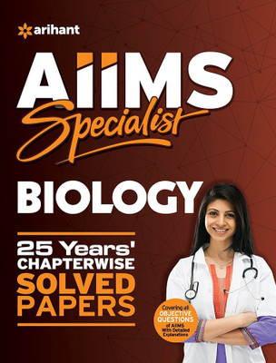 25 Years Chapterwise Solved Papers Aiims Specialist Biology(English, Paperback, unknown)