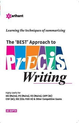 The Best Approach to Precis Writing(English, Paperback, Gupta S.C.)