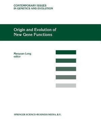 Origin and Evolution of New Gene Functions(English, Paperback, unknown)
