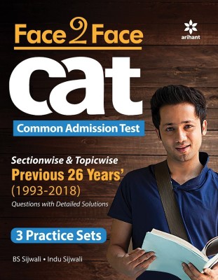 Face to Face Cat 25 Years Sectionwise & Topicwise Solved Paper(English, Paperback, unknown)