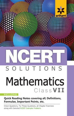 Ncert Solutions Mathematics for Class 7th(English, Paperback, unknown)