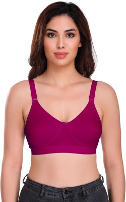 Eve's Beauty Full Coverage Women Full Coverage Non Padded Bra(Purple)