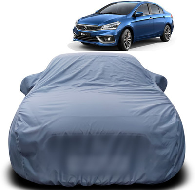 Purpleheart Car Cover For Maruti Suzuki Ciaz (With Mirror Pockets)(Grey)