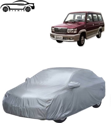 DROMIE Car Cover For Toyota Qualis (With Mirror Pockets)(Silver)