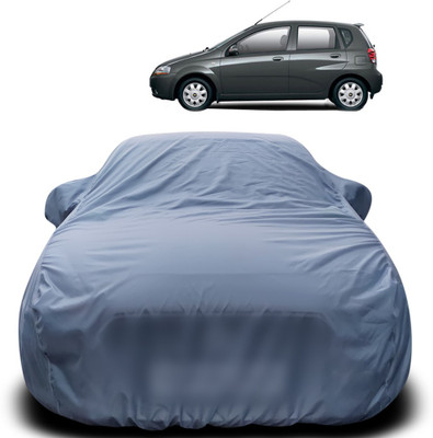 Purpleheart Car Cover For Chevrolet Aveo Uva (With Mirror Pockets)(Grey)