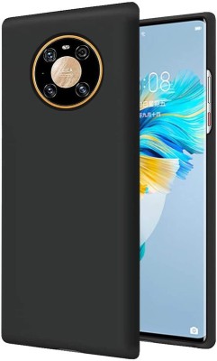 CONNECTPOINT Back Cover for Huawei Mate 40 Pro(Black, Shock Proof, Silicon, Pack of: 1)