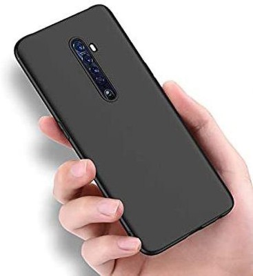 CONNECTPOINT Back Cover for OPPO Reno 2z(Black, Shock Proof, Silicon, Pack of: 1)