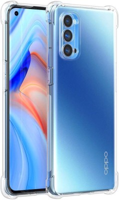Helix Bumper Case for Oppo Reno5 Pro 5G(Transparent, Shock Proof, Silicon, Pack of: 1)